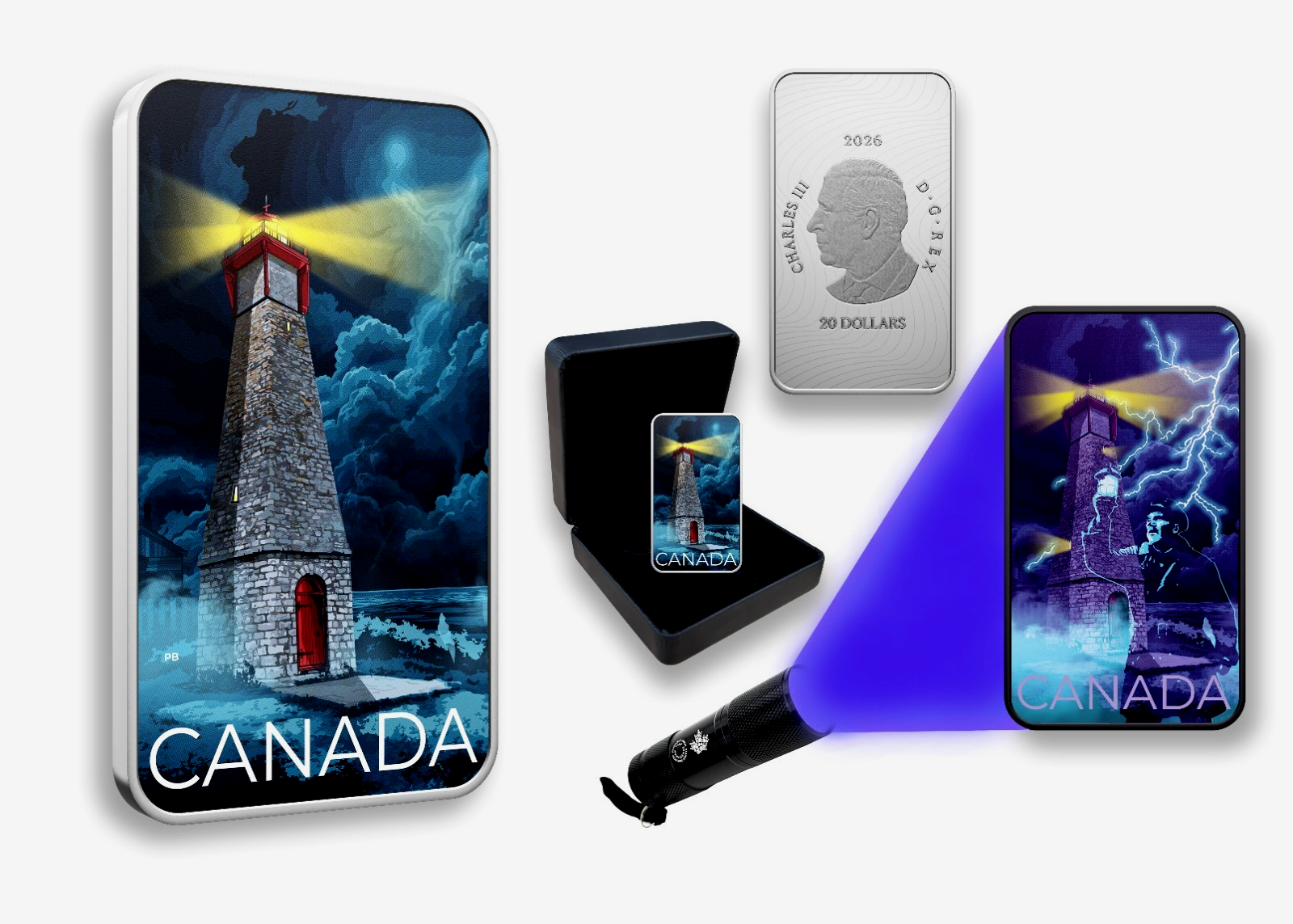 Haunted Canada: Gibraltar Point Lighthouse - 1 oz. .999 Silver - 20$ Canada 2026
