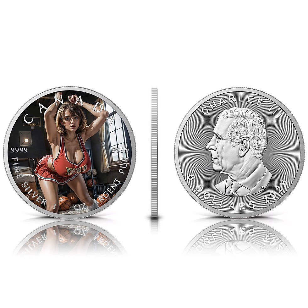 Thumbnail: Basket Training - 1 oz 999.9 Silver Coin - 5$ Canada 2026