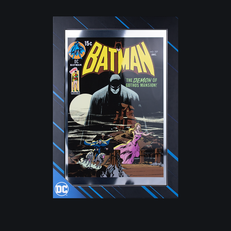 Miniatura: BATMAN #227 - DC COMICS ICONIC COVERS - 1oz .999 Silver Foil 5$ Samoa 2025