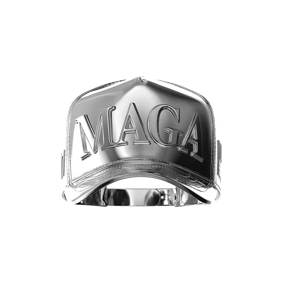 Miniaturbild: MAGA Hat 2 oz Pure Silver Sculpture