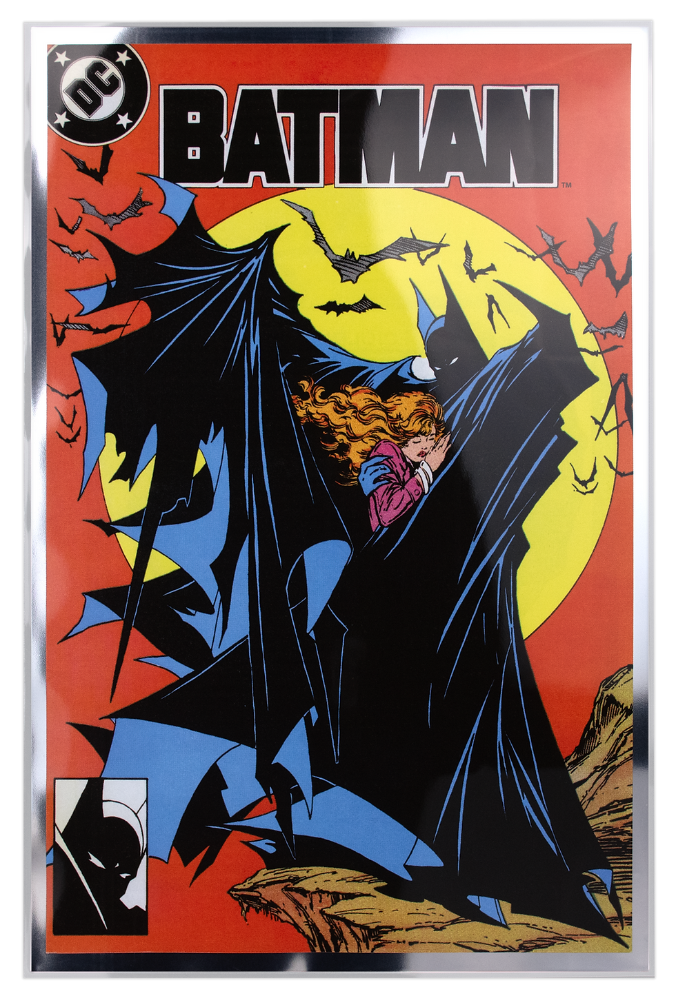 Miniatura: BATMAN #423 - DC COMICS ICONIC COVERS - 1oz .999 Silver Foil 5$ Samoa 2025
