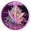 Miniatura: 2024 1 oz Chad Cannabis Greenhouse Cyber Purple Bud Holographic Colorized Silver