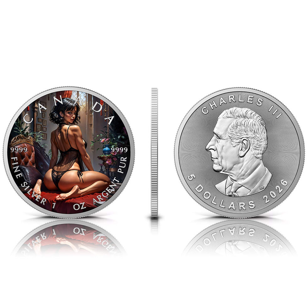 Miniatura: Any Excuses? - 1 oz 999.9 Silver Coin 5$ Canada 2026