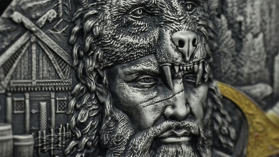 Miniatura: ARIOWIT Warriors 2 Oz Silver 10 Mark Germania 2020