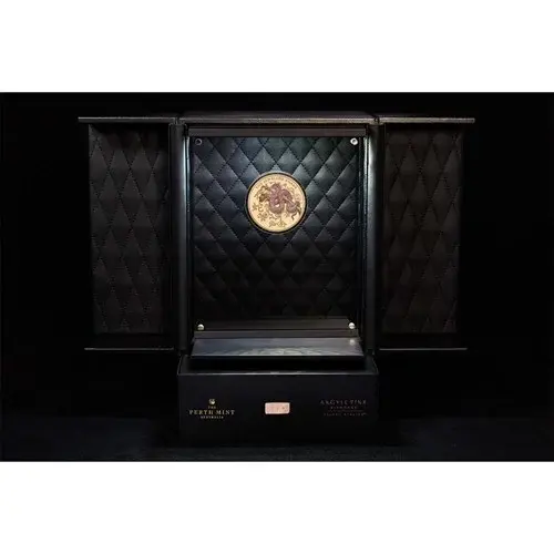 Miniatura: The Jewelled Snake Masterpieces - 10oz Gold Proof Coin $2500 Australia 2023