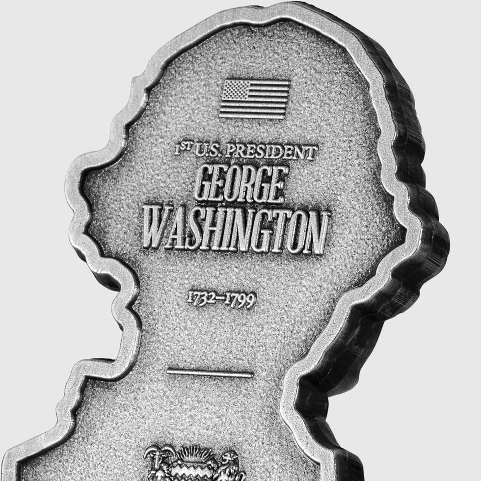 Miniatura: George Washington 2 oz Fine Silver Coin - Chad 2023