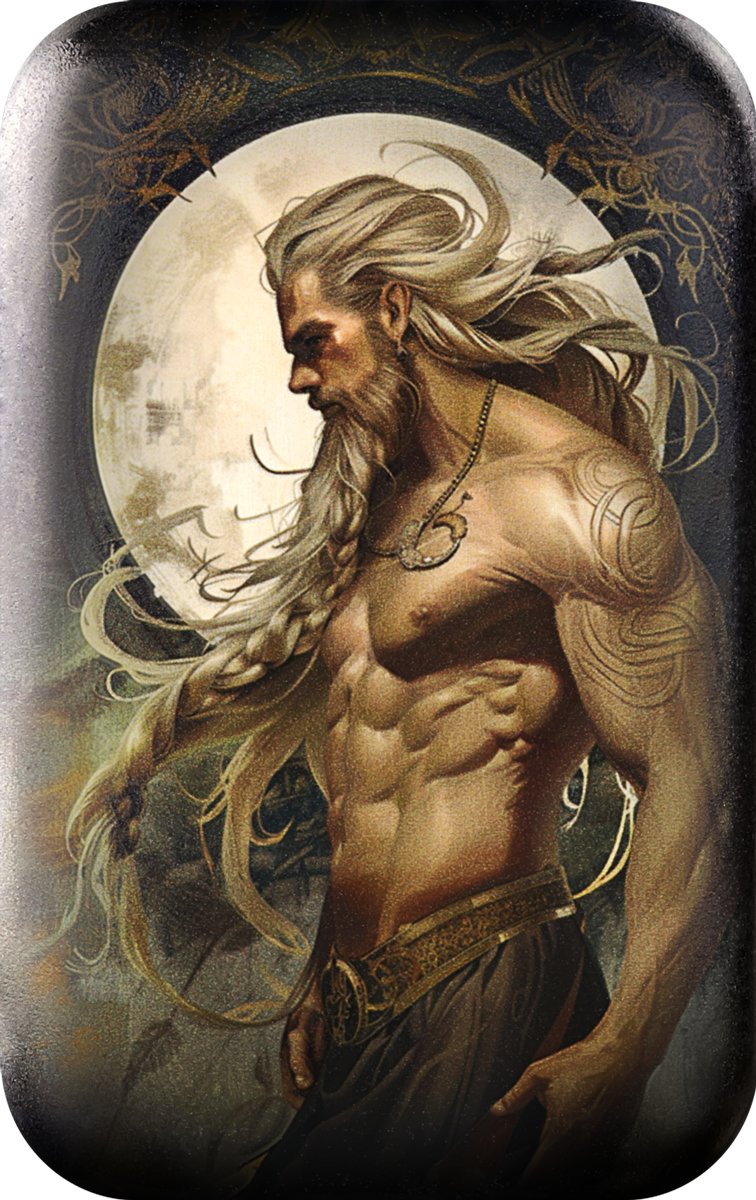 Miniature : Gods: Baldur 2 oz Ag 999.9 Cast Bar
