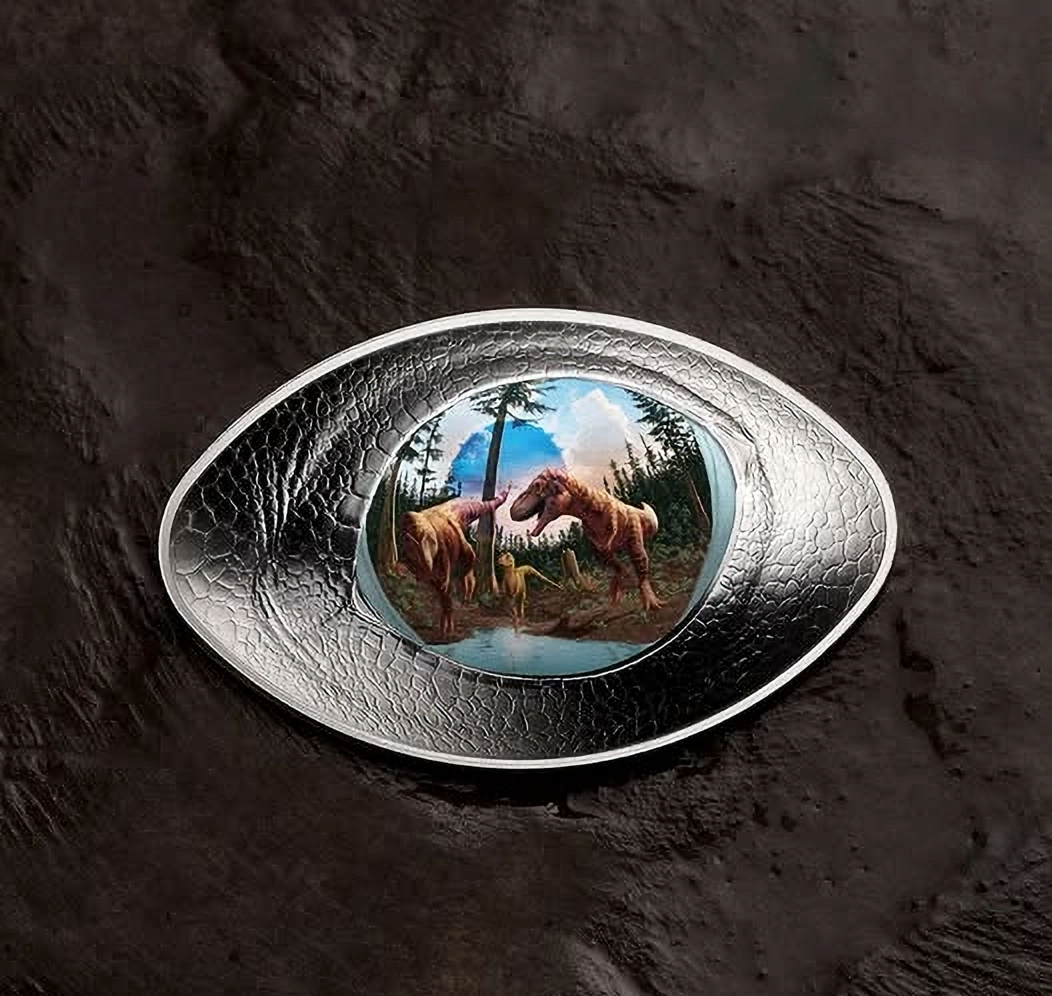 Dinosaur Eye 1 Oz Fine Silver Coin 20$ Canada 2025