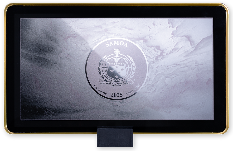 Miniatura: FIRE & PHOENIX - 1oz .999 Proof-like Silver Coin - $5 Samoa 2025