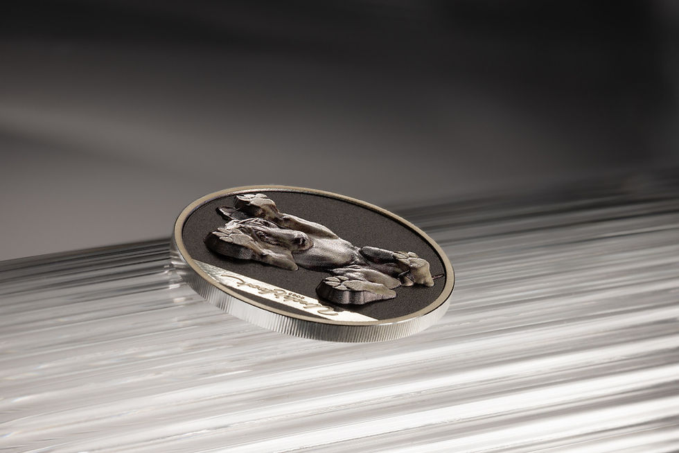 Miniatura: UNDER DOG Underlook 1 Oz Silver Coin 5$ Cook Islands 2025