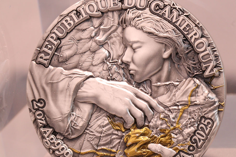Thumbnail: Archangel Remiel: Celestial Guardians: The 7 Archangels 2oz Silver Cameroon 2025