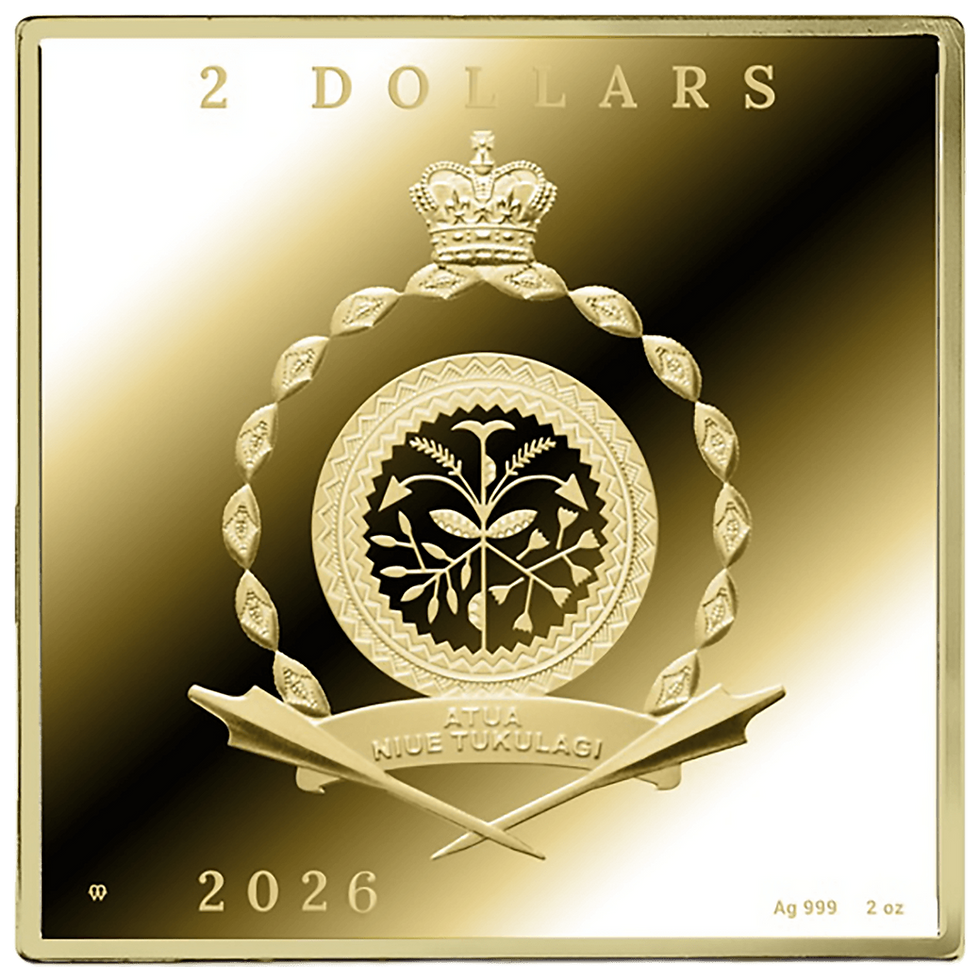 Miniatura: Mona Lisa: Wolrd's Most Expensive Collection - 2oz .999 Silver Coin 2$ Niue 2026