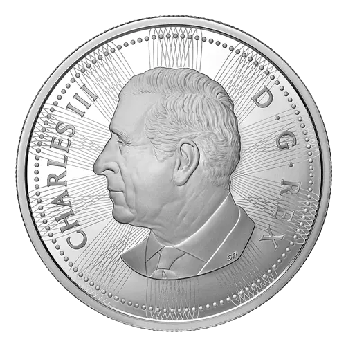 Thumbnail: Multilayered Bluenose - Fine Silver Coin - 10 cents Canada 2026