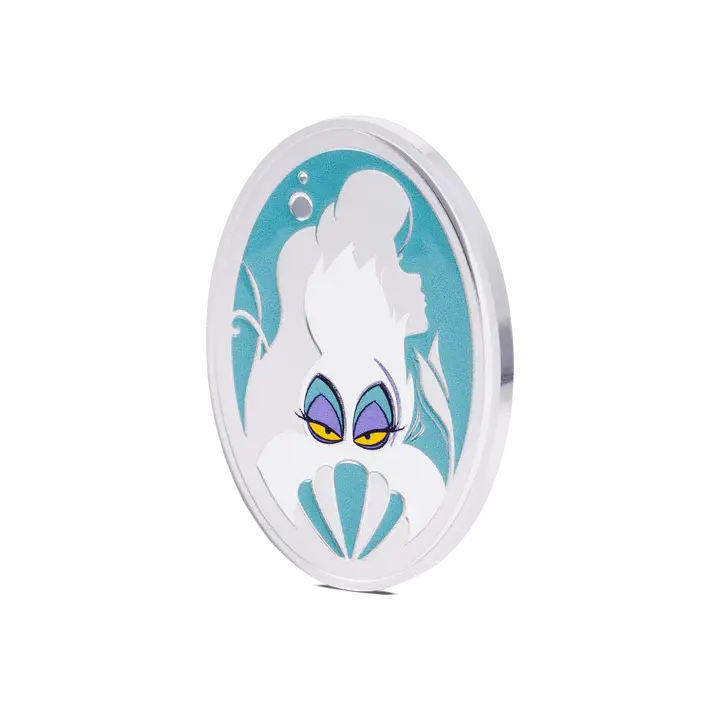 Miniatura: Disney The Little Mermaid 35th Anniversary Coin 1oz  Silver Coin $2 Niue 2024