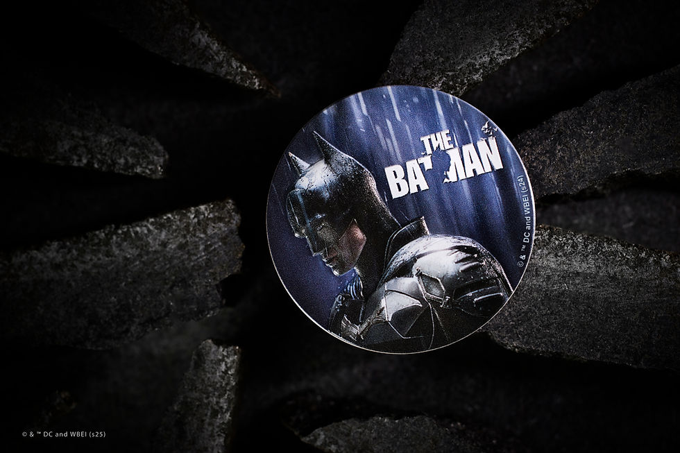 Miniatura: Batman, The Dark Knight 200g .999 High Relief Silver Coin $15 Niue 2025
