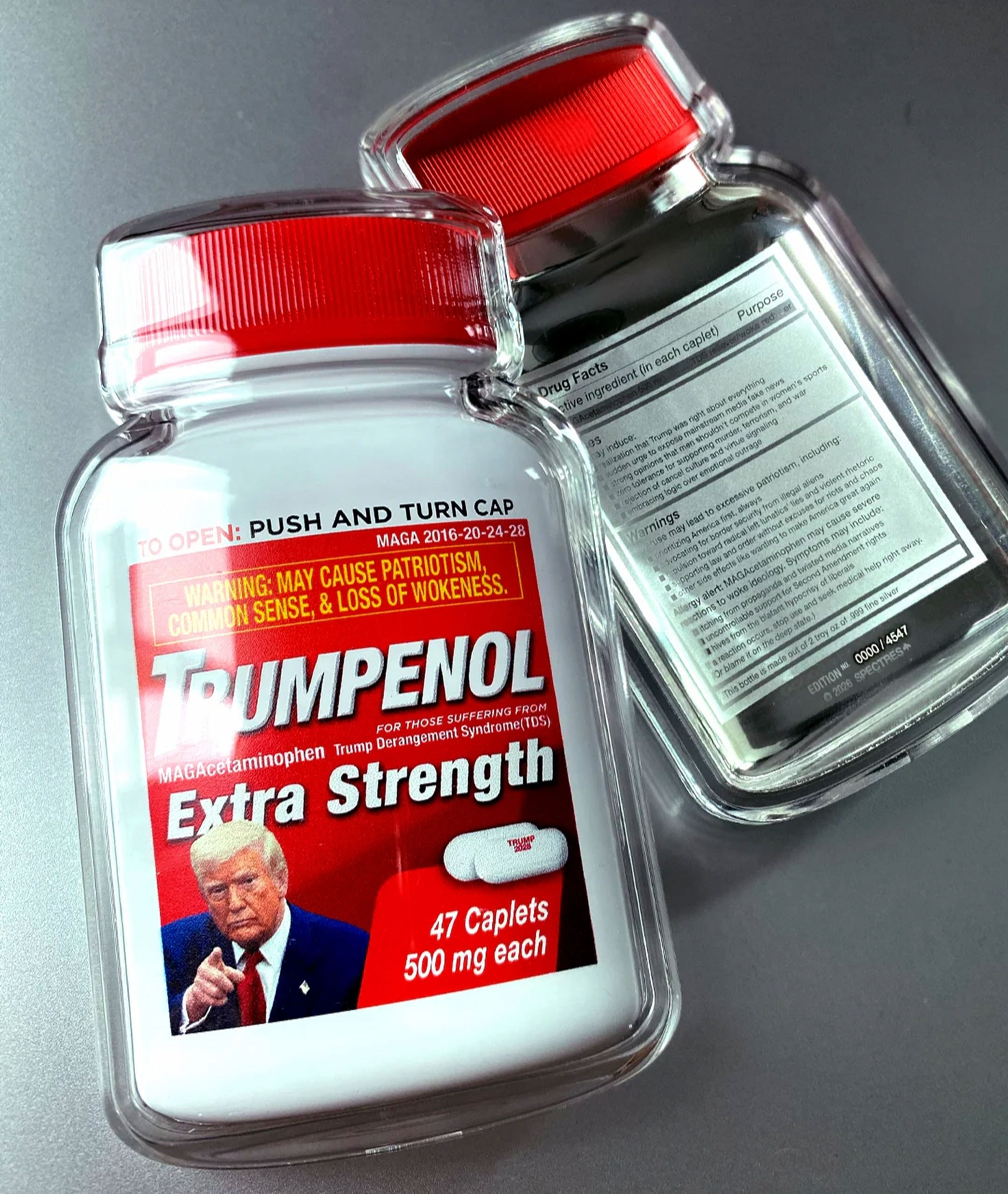Trumpenol 2 oz .999 Silver Collectible Coin