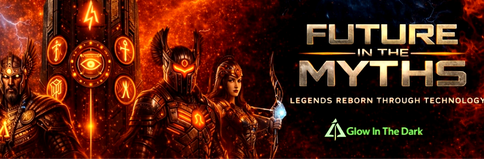 Miniatura: THOR Future In The Myths Glow in Dark Edition 1Oz Copper Round Italy 2025