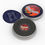 Miniatura: BLUE BAT Bejeweled Maple Leaf 1 Oz Silver Coin 5$ Canada 2022