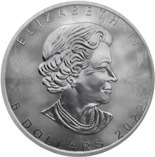 Miniatura: Nature Power Edition Maple leaf 1 OZ .9999 Silver Canada 2022