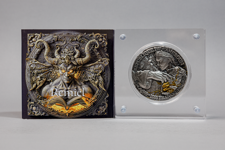 Miniaturbild: Archangel Remiel: Celestial Guardians: The 7 Archangels 2oz Silver Cameroon 2025