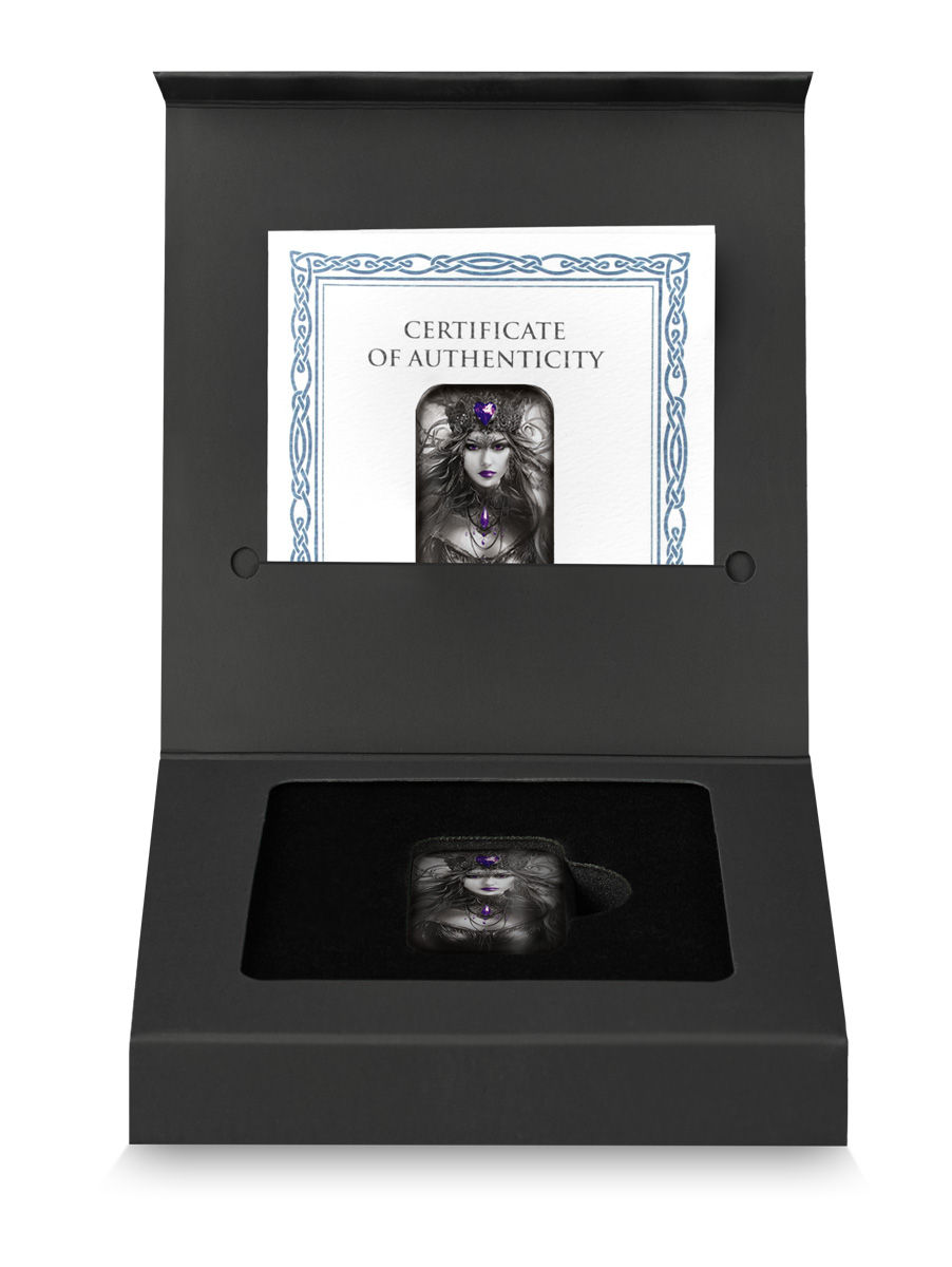 Miniature : Goddesses: FRIGG - 2 oz 999.9 Silver Cast Bar