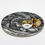 Thumbnail: Niue VENETIAN MASK $5 Silver coin 2019 Gold plated High relief Antique
