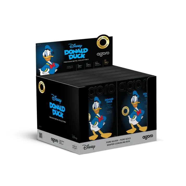 Miniatura: Disney - Donald Duck Blind Box - 1/2oz Coin Blind Box