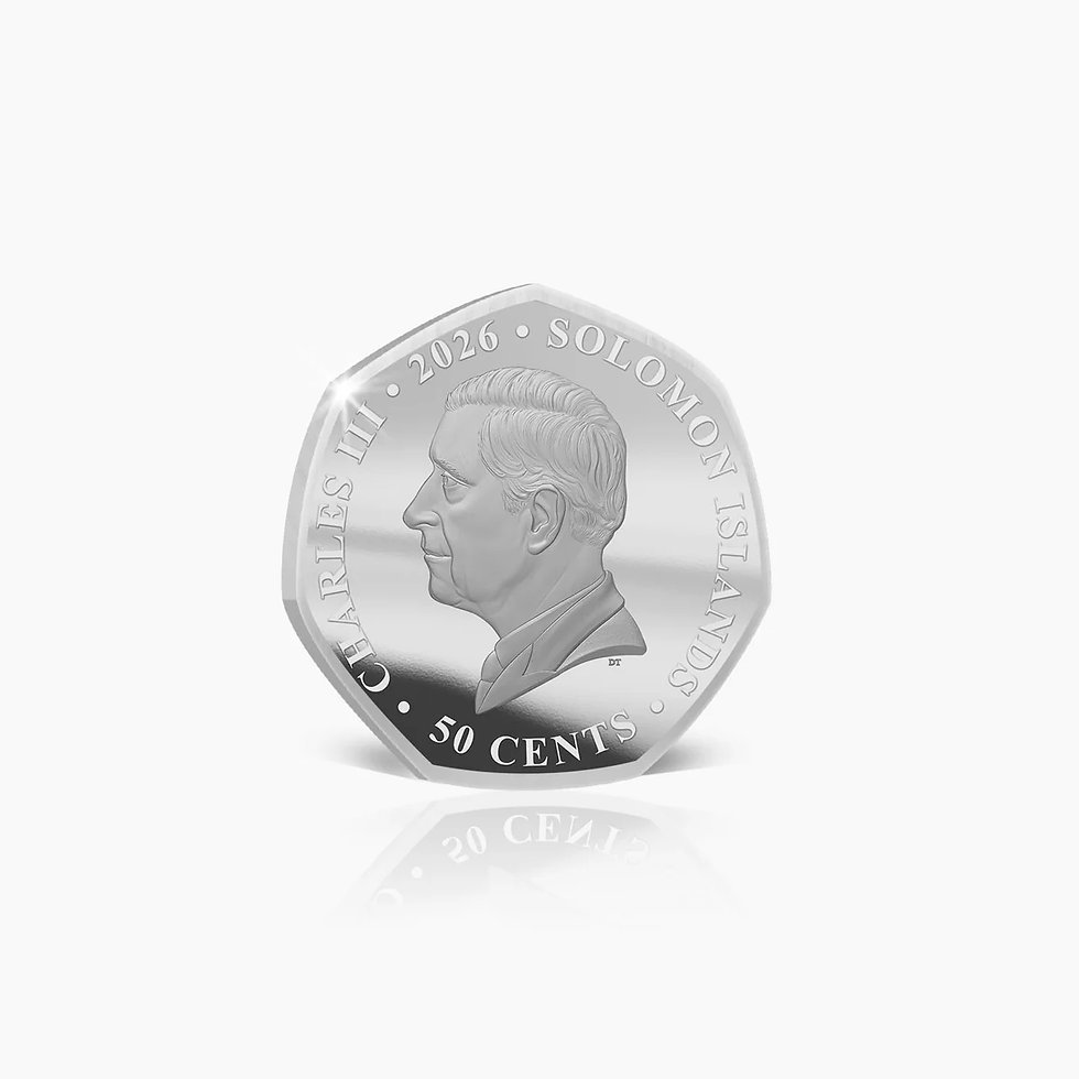 Thumbnail: 2026 Solomon Islands FIFA 2026 Trophy 9g Silver Plated Coin in Card
