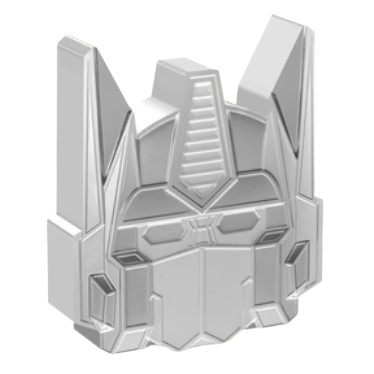 Miniatura: Transformers 40 Years – Optimus Prime 3oz Silver Coin $5 Niue 2024