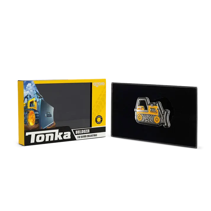 Miniatura: Tonka - Bulldozer - 1oz Silver Collectible Coin 2$ Niue 2026