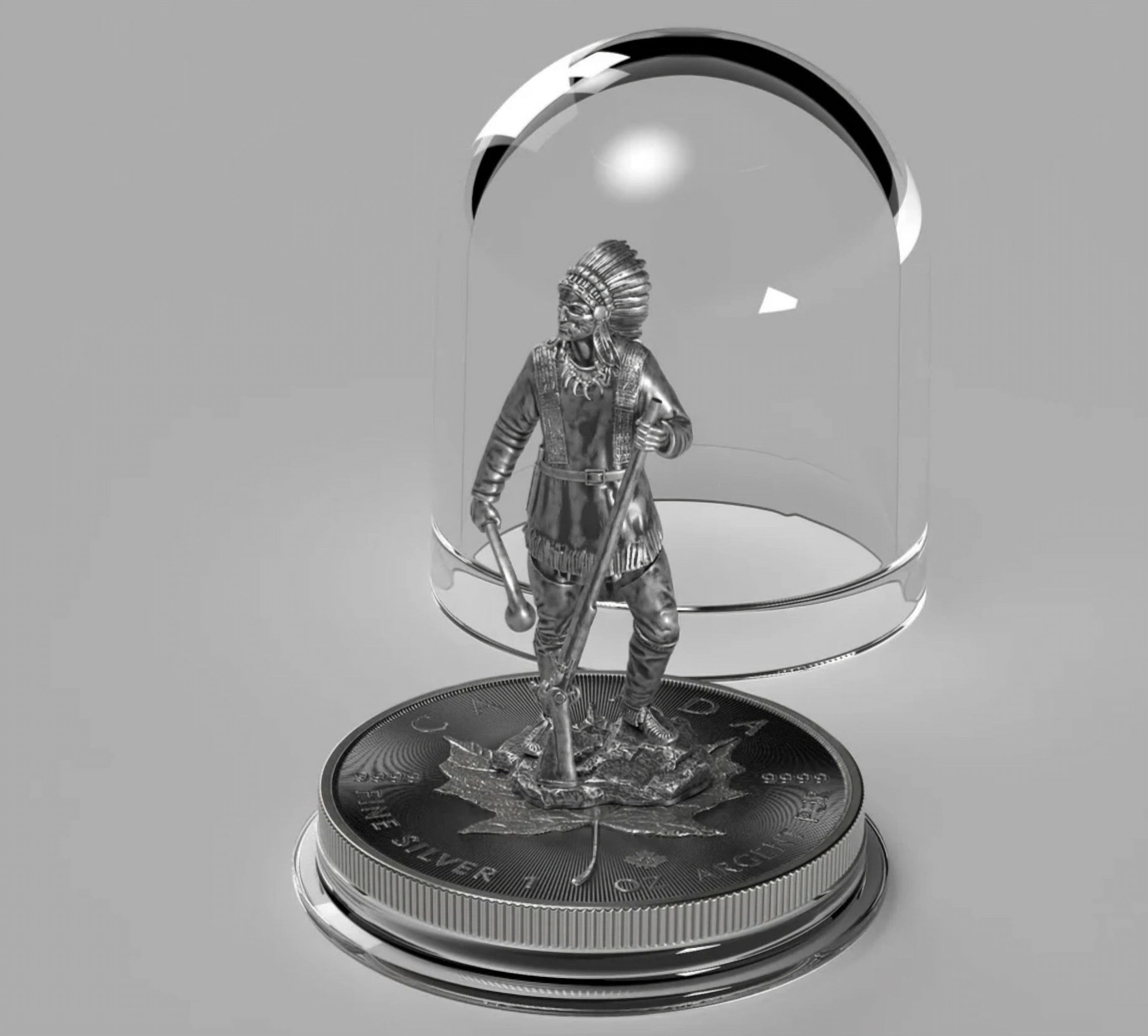 2023 Canada Maple .9999 1oz Indian Land of a Thousand Lakes Series