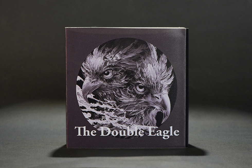 Miniatura: Double Headed Eagle - 2oz .999 High Relief Silver Coin - 2000F Cameroon 2025