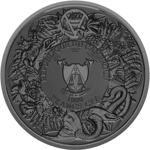 Miniatura: RUSALKA MULTIMETAL - Slavic Bestiary 2 oz High Relief Silver Coin BU