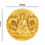 Miniatura: Grand Master Lee Chun Feng 1oz .999 Gold Glided High Relief Silver Cameroon 2025