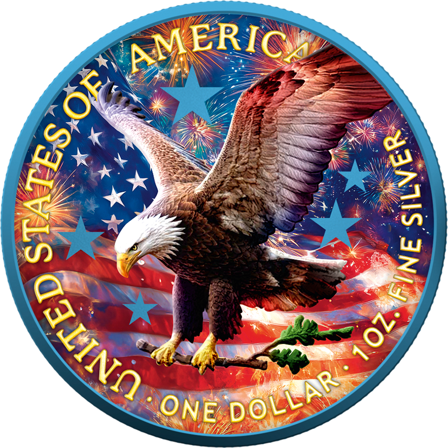 Miniatura: Independence Day - 1 Oz .999 Silver Coin 1$ USA 2025