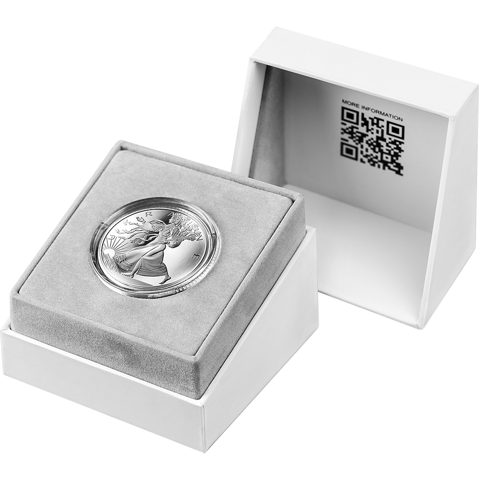 Miniatura: Liberty of Ukraine United Crypto States 1 oz Proof Silver Coin 2024