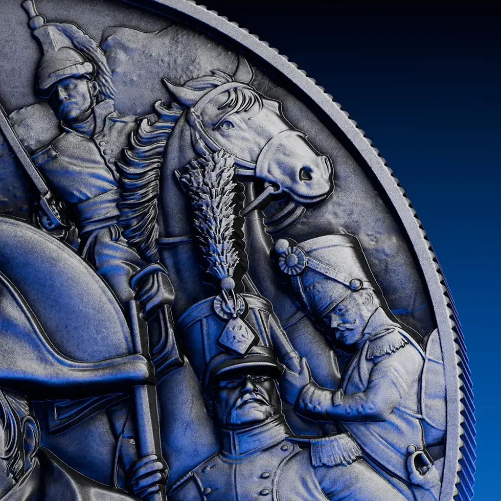 Miniaturbild: Napoleon - Master of War - 2 oz .999 High Relief Silver Coin 5$ Niue 2026