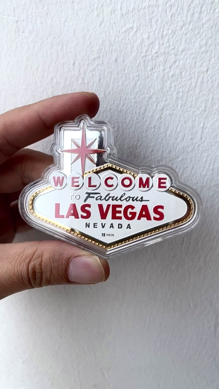 Miniature : Welcome to Fabulous Las Vegas 2 oz Pure Silver Coin 5$ Niue 2025
