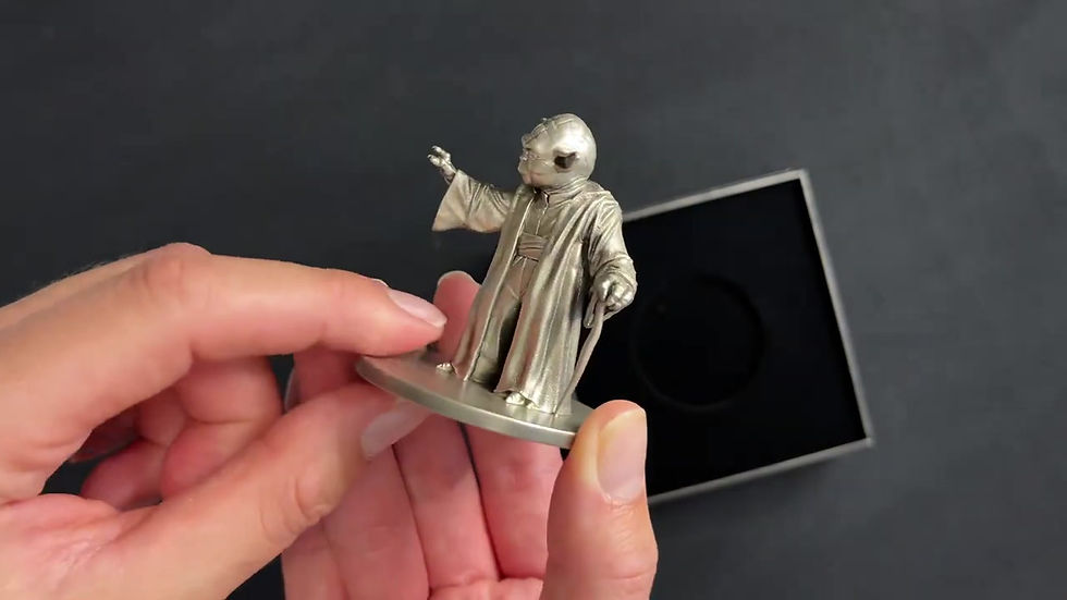 Thumbnail: Yoda Stars Wars  – 150g .999 Silver Miniature Statue 2023