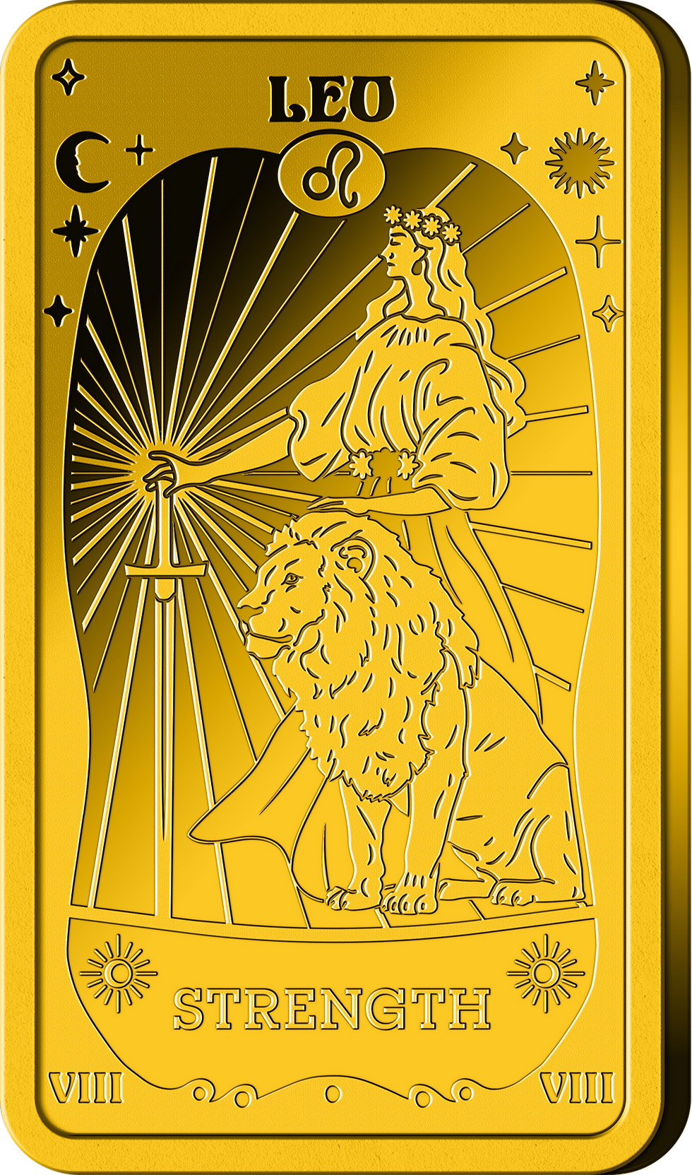 Miniatura: Zodiac Signs & Tarot - 12 x 1/200oz 999.9 Gold Coin 50 Tala Samoa 2027