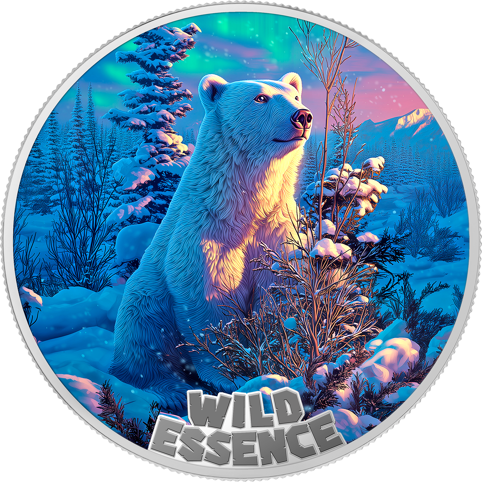 POLAR BEAR: Wild Essence - The Mammal Collection series - 1oz .999 Silver 2026