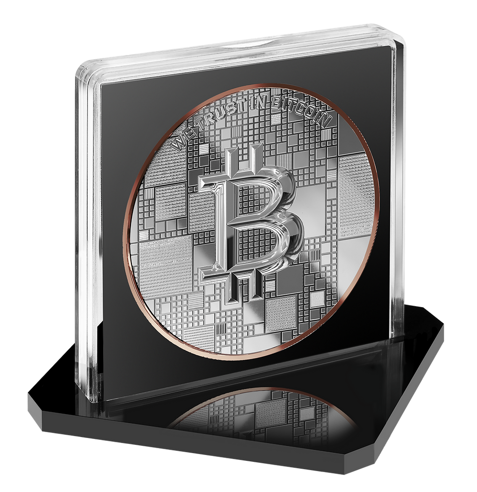 Thumbnail: Project Shrimp: Rose Gold Line Edition Silver Coin Satoshi 2026 in ApoPaxx