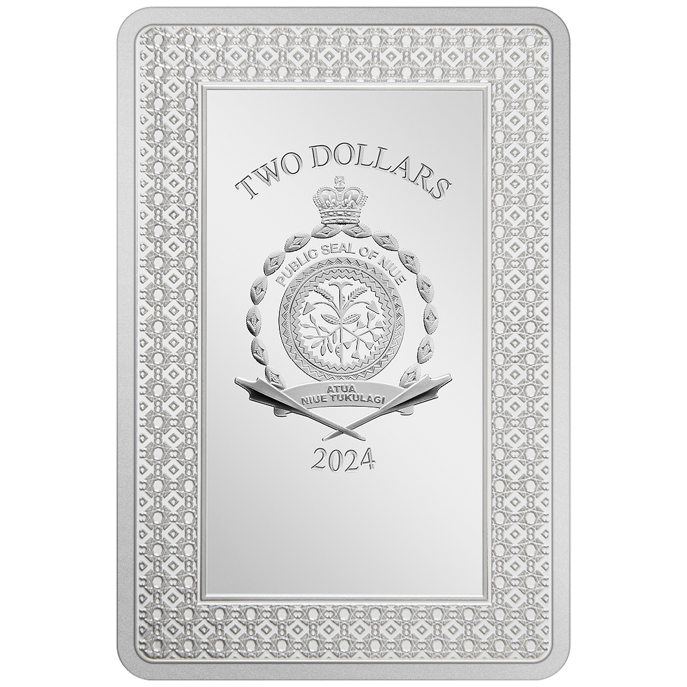 Thumbnail: Tarot Cards XV – DEVIL 1oz Silver Coin $2 Niue 2024