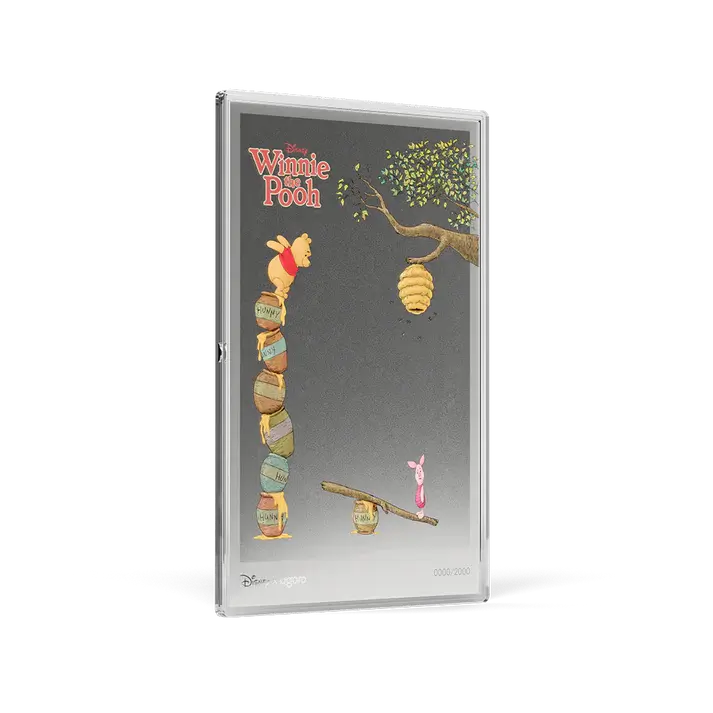 Miniatura: Winnie the Pooh - Winnie & Piglet - 5 g Silver Collectible Foil 1$ Niue 2026