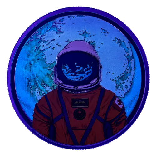 Thumbnail: Moon Mission - 1 oz. Fine Silver Coin - 20$ Canada 2026