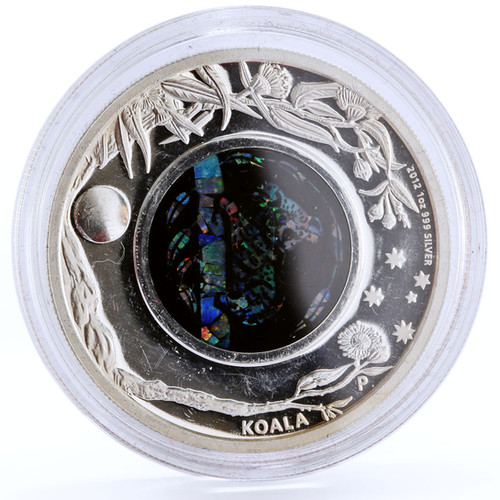2012年 オーストラリア　コアラNGC MS70 3610542-174 2012 Australian Opal Series - The Koala 1oz Silver Proof Coin