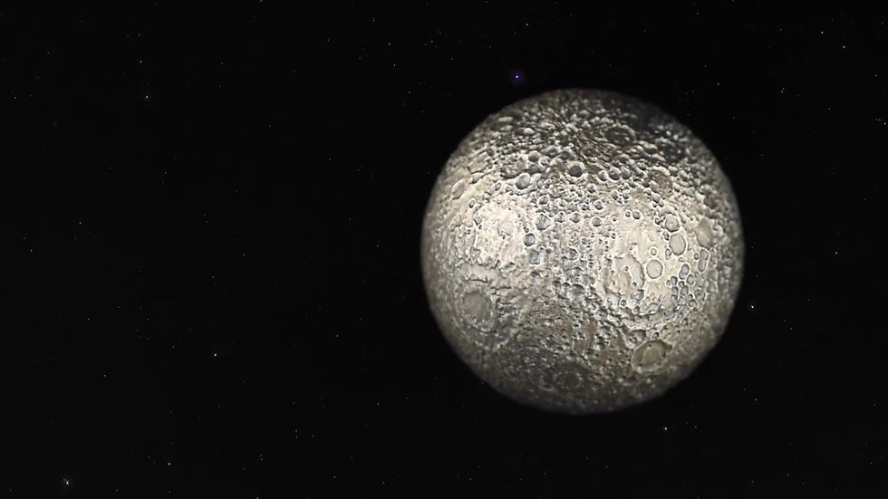 Thumbnail: MOON SPHERICAL 3D Planet 3 Oz Silver Coin 5$ Barbados 2023