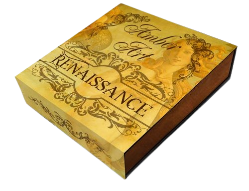 Miniatura: 2017 $5 Renaissance Series Amber Art 2oz Silver Coin