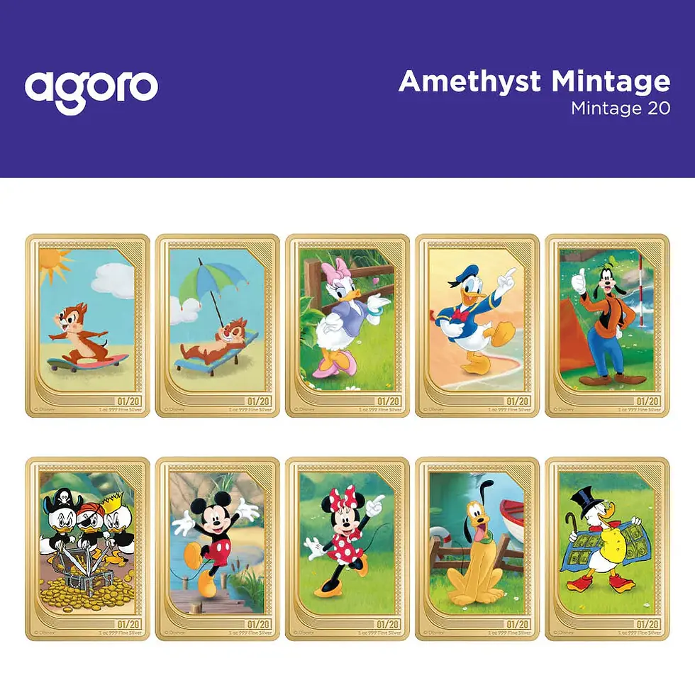 Miniatura: 2024 Niue - Disney Classics Trading Coins - 2 x 1 oz Silver Coin Set