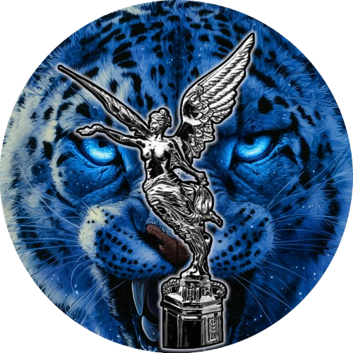 Miniaturbild: 2024 Mexico Libertad Reclusive Snow Leopard 1oz .999 Silver Colorized Coin